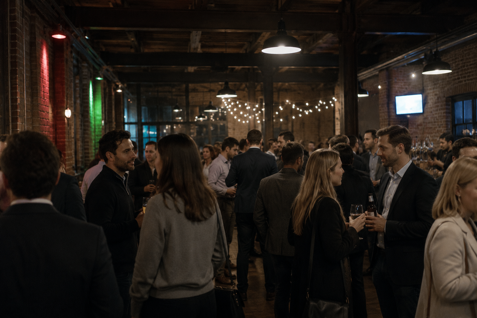 Gespräche und Netzwerken bei der AI Loop Community in Düsseldorf